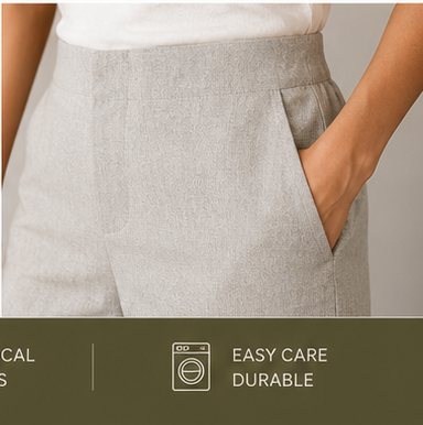 Himalayan Hemp Wide-Leg Trouser
