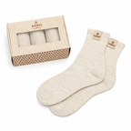 AANGĪ Premium Hemp Socks Gift Box – 53% Hemp & Organic Cotton |  Crew Length