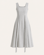 AANGĪ Sleeveless Layered Dress for Women | Sustainable Hemp Blend | M Size