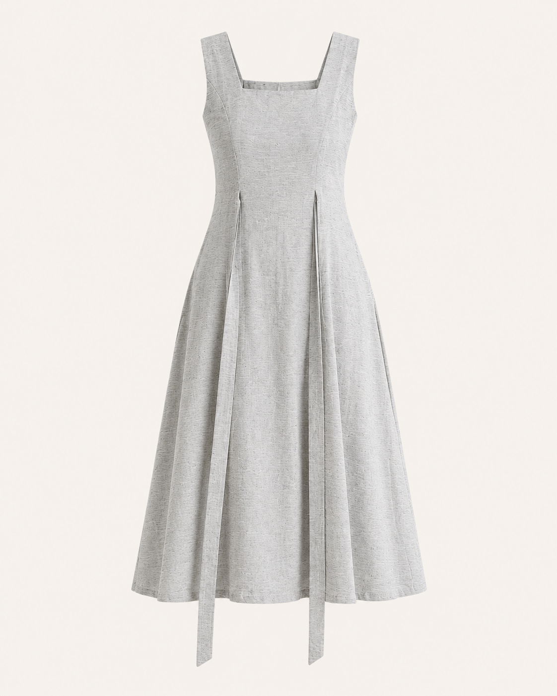 AANGĪ Sleeveless Layered Dress for Women | Sustainable Hemp Blend | M Size